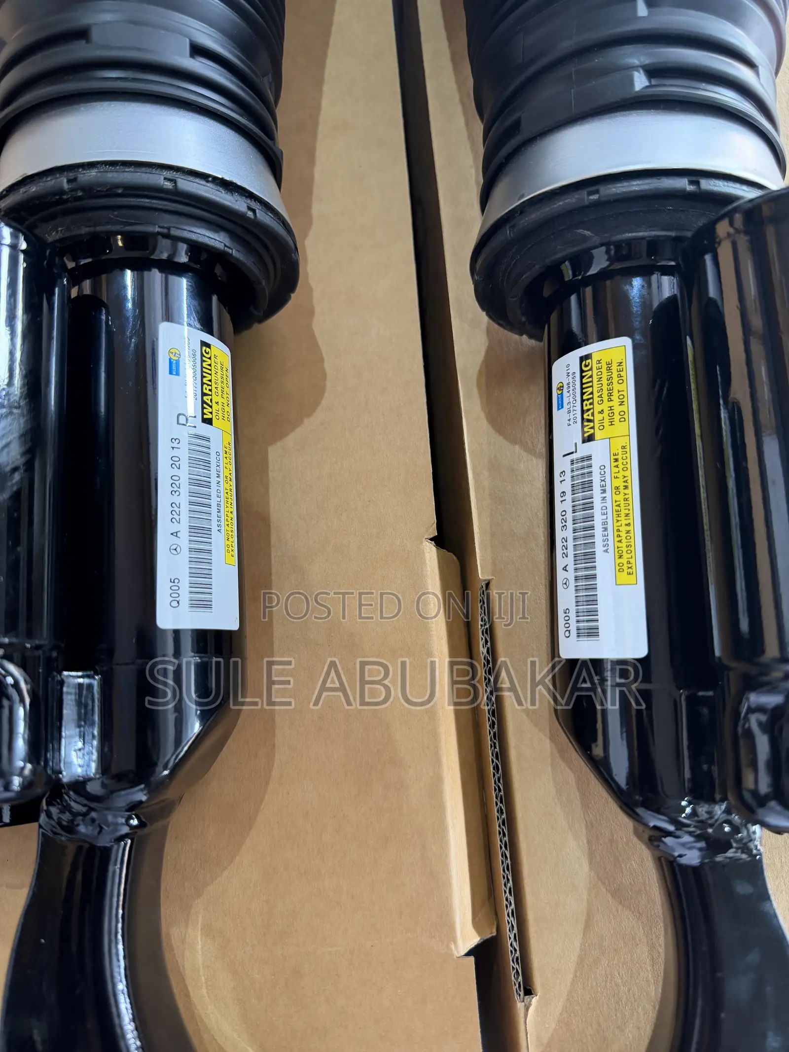 Front Balloons Shocks