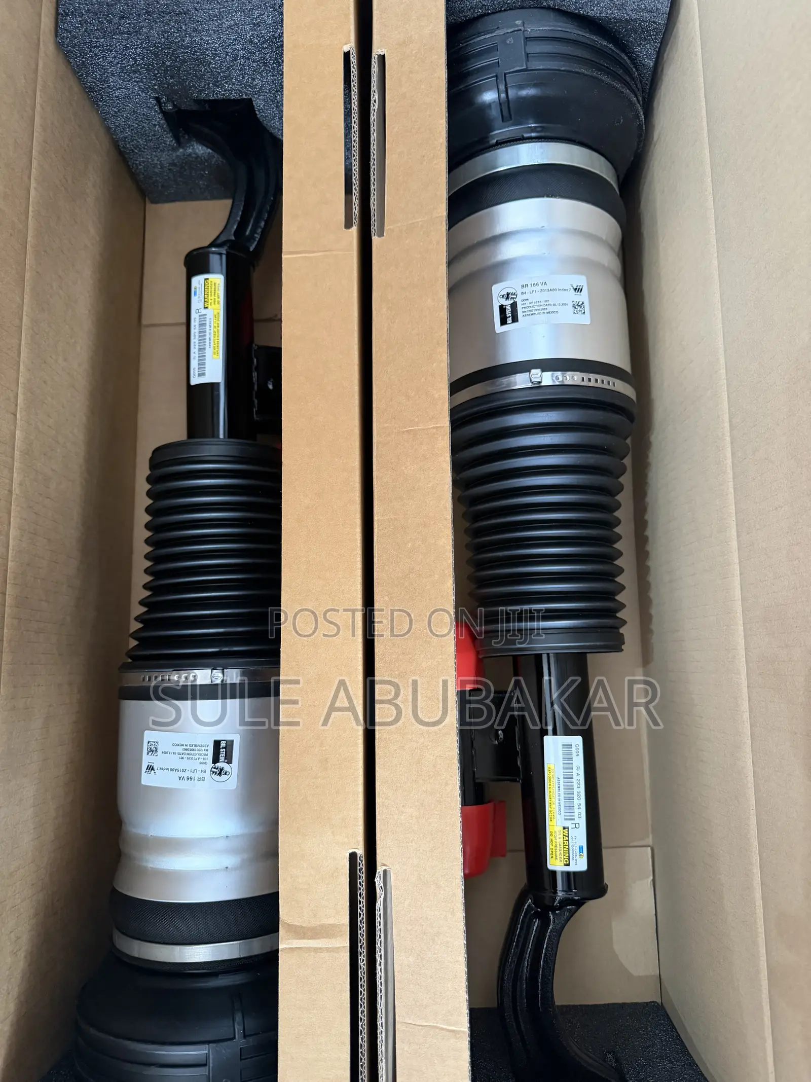 Front Balloons Shocks