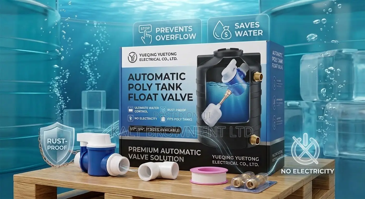 Automatic Water Tank Float Valve – Stop Overflow & Save Water Fast