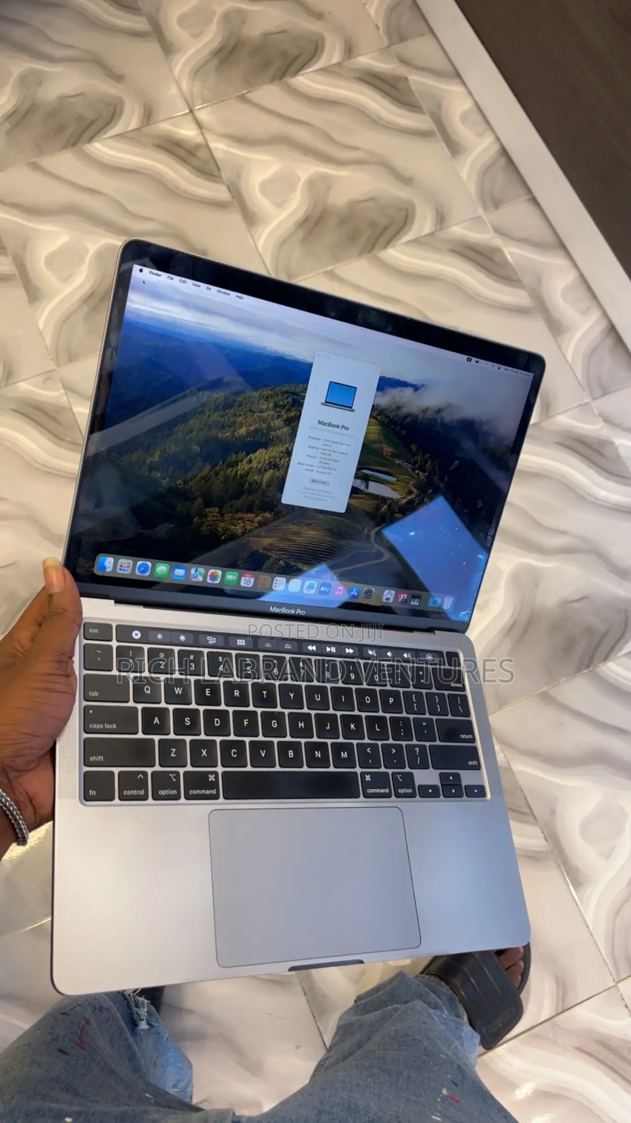 Laptop Apple MacBook Pro 2019 8GB Intel Core i5 SSD 256GB