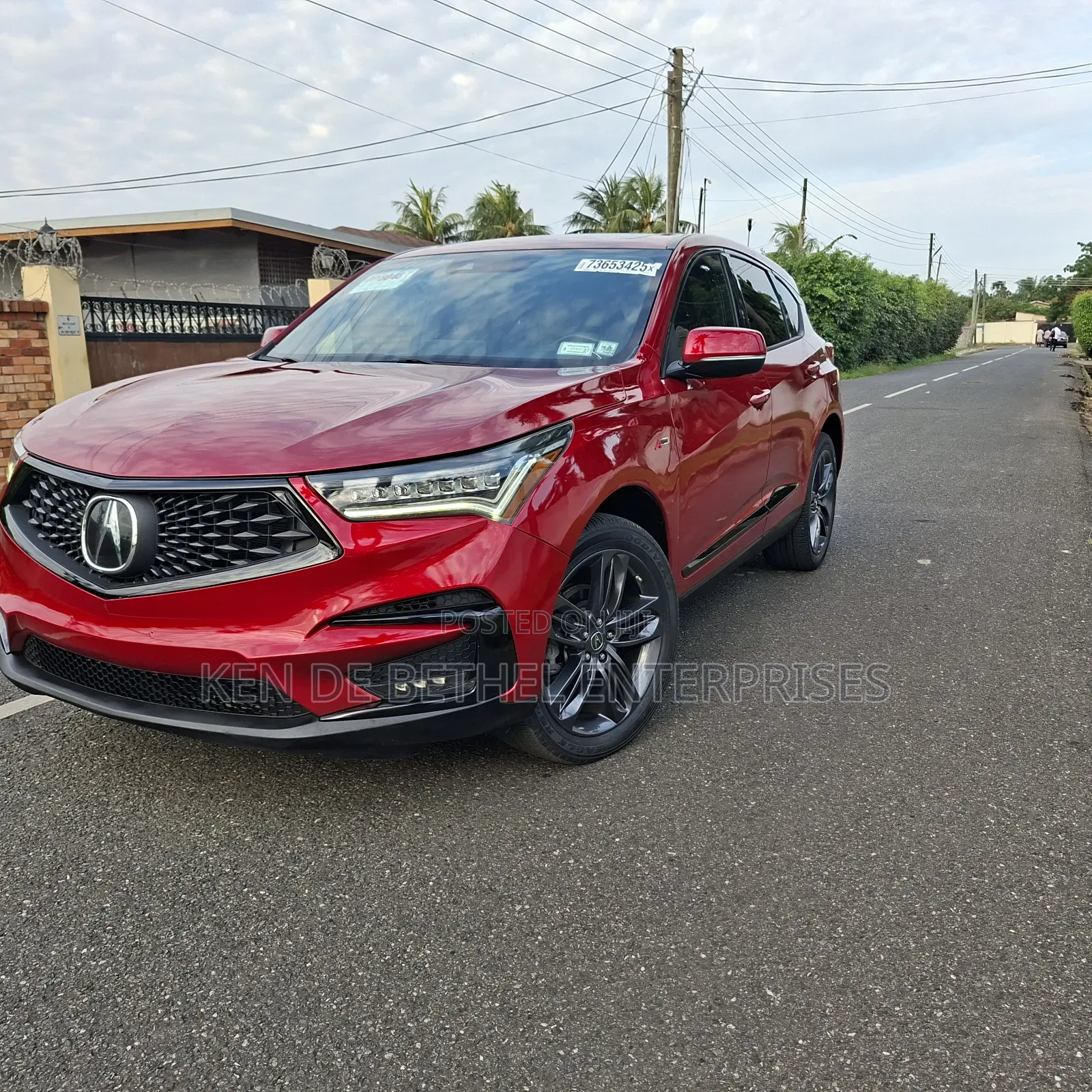 Acura RDX 2021 Red
