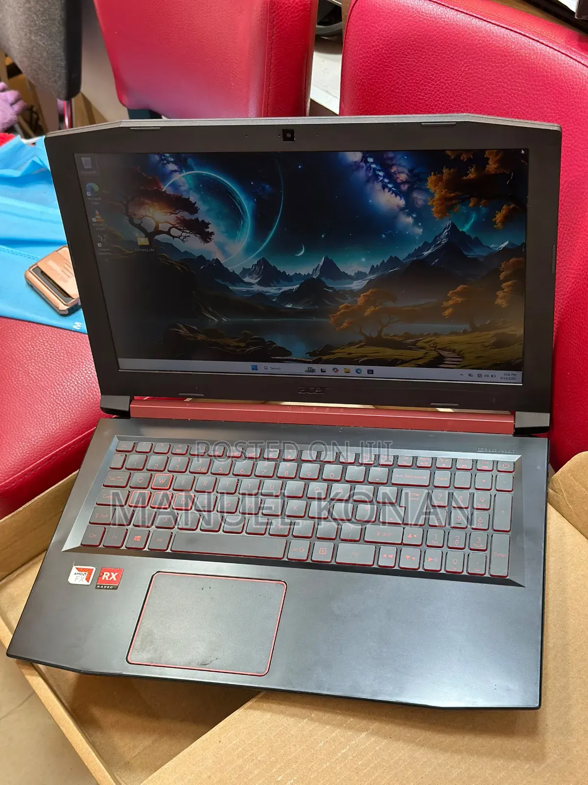 New Laptop Acer Nitro 5 16GB AMD SSD 128GB