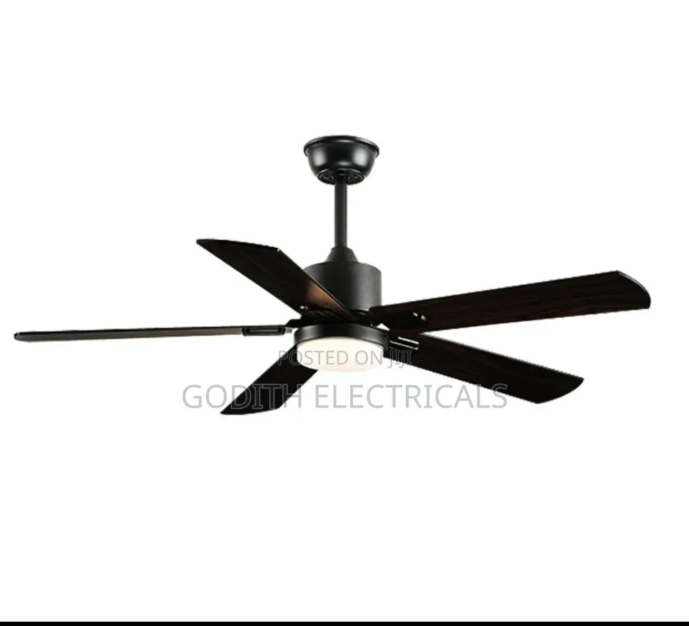 5 Blade Ceiling Fan With Light 52inches
