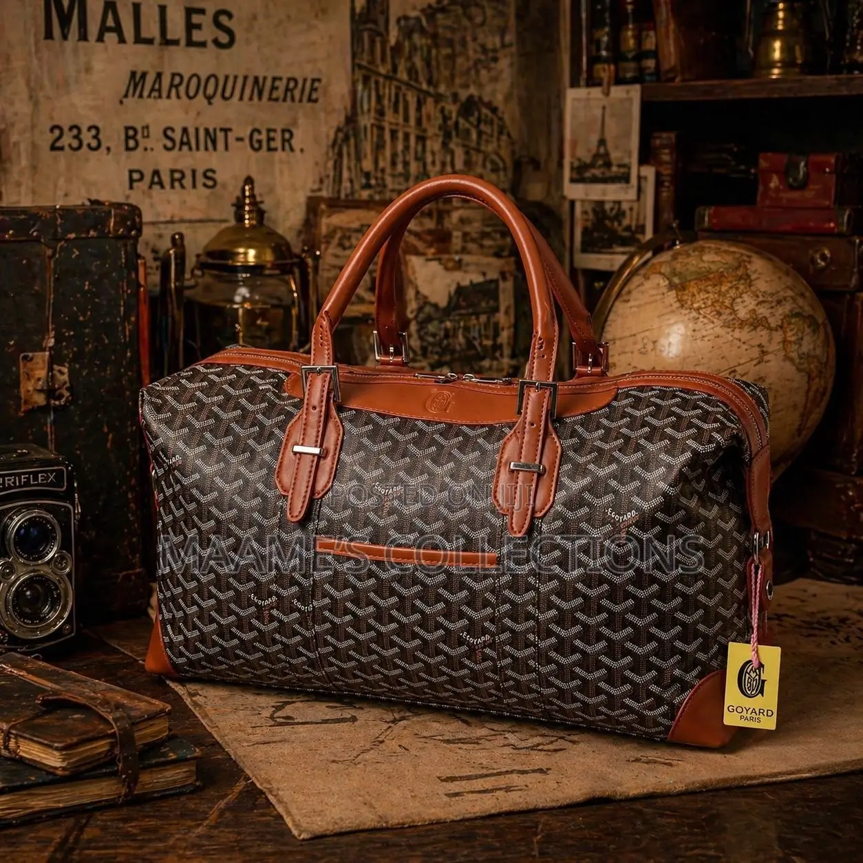Goyard Travel Duffle Bag