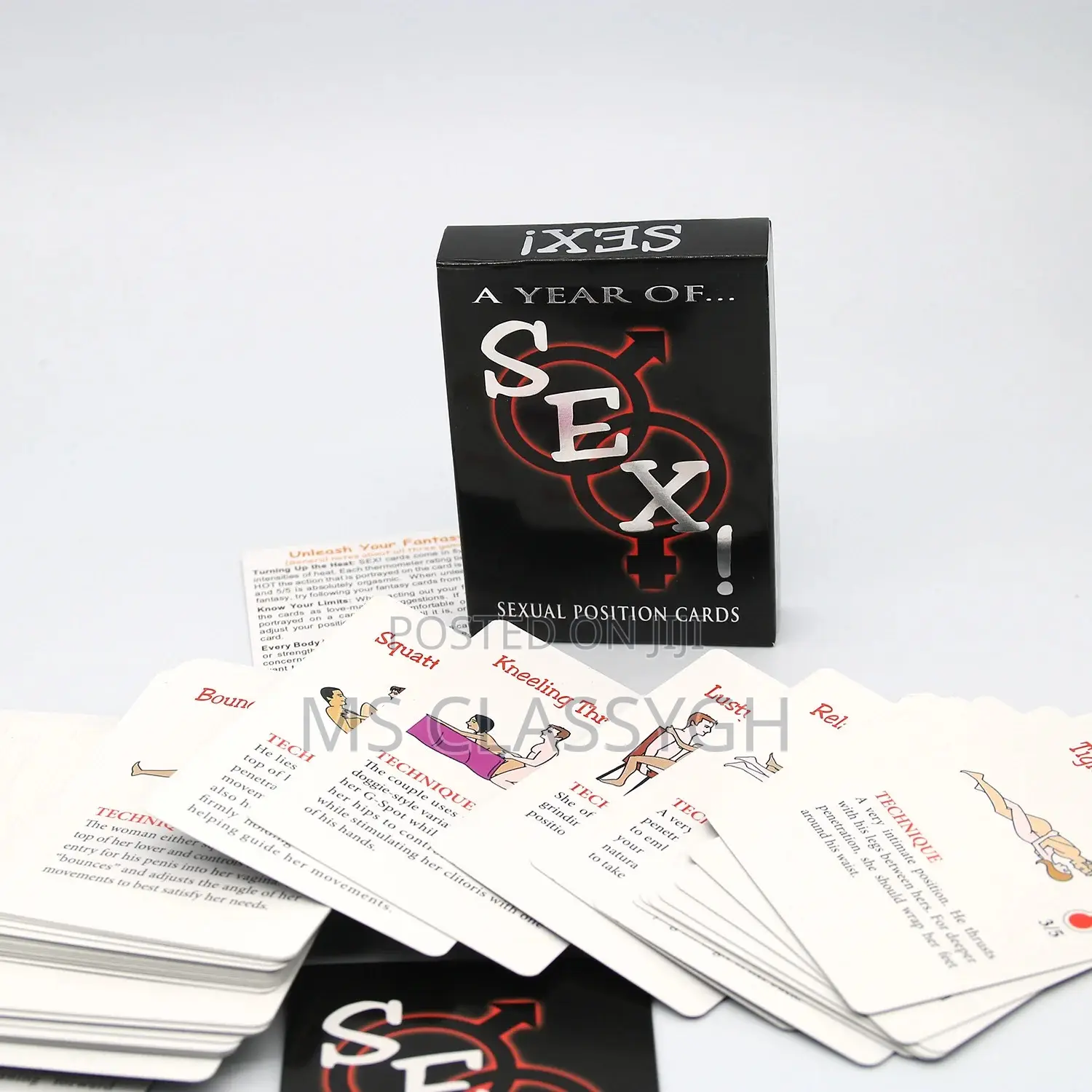 A Year of Sex-54 Sexual Position Cards