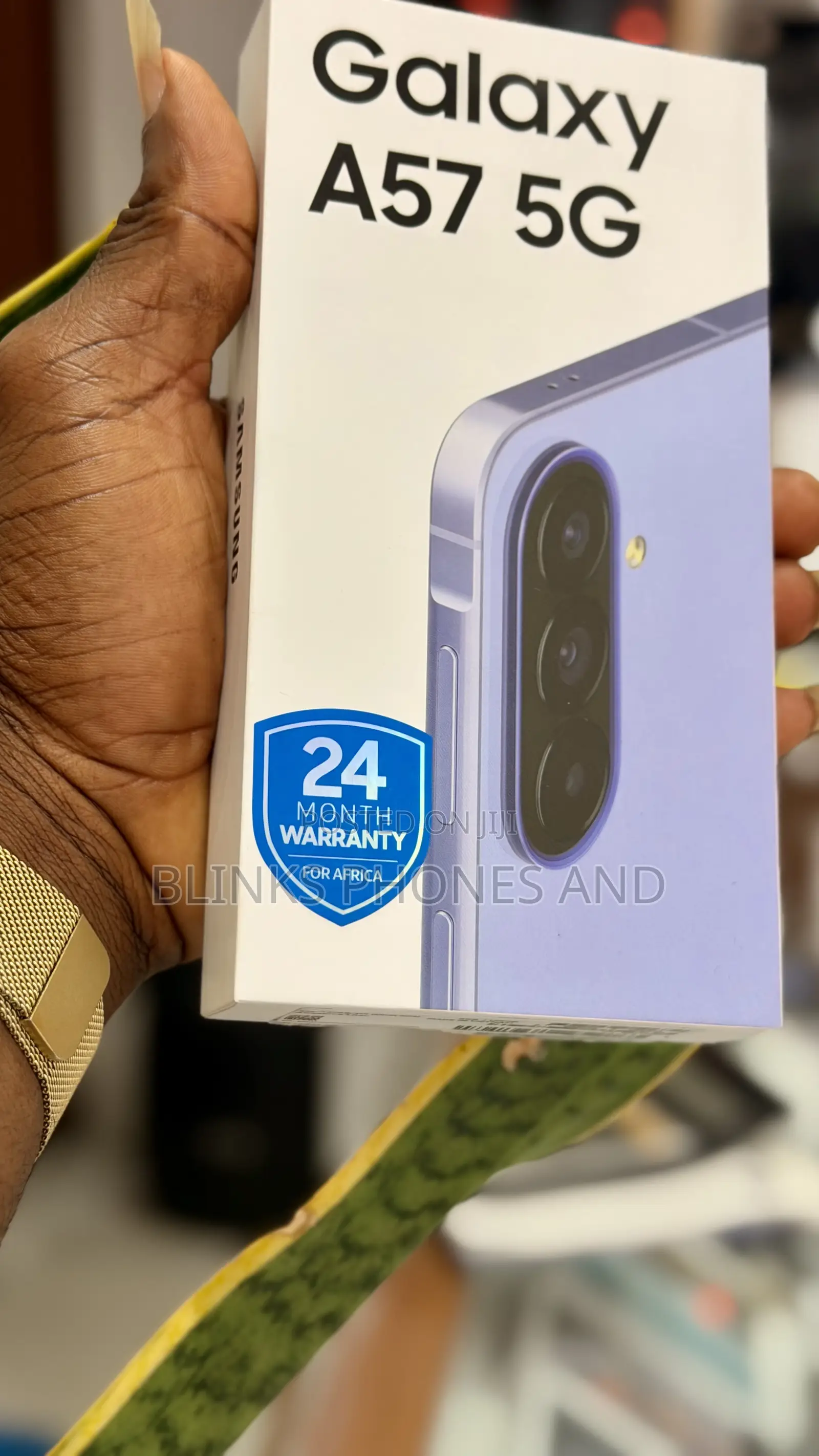 New Samsung Galaxy A57 128 GB Gold