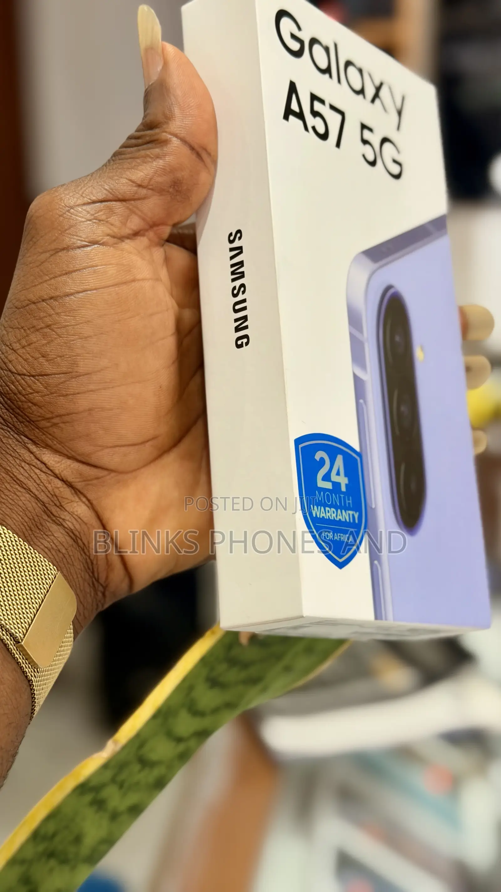 New Samsung Galaxy A57 128 GB Gold