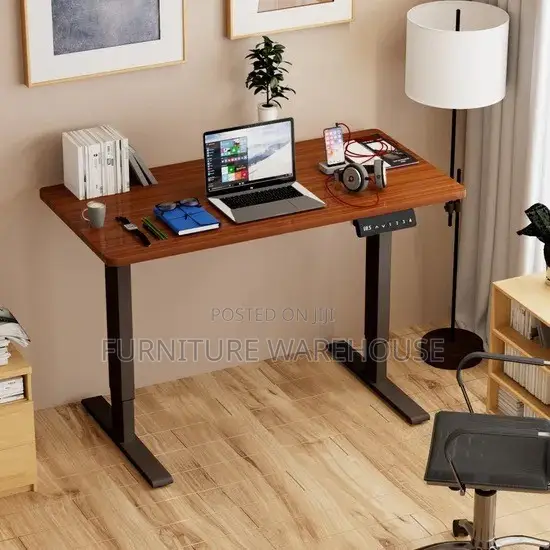 Heavy-Duty Electric Computer Standing Desk (120 Cm X 60 Cm)