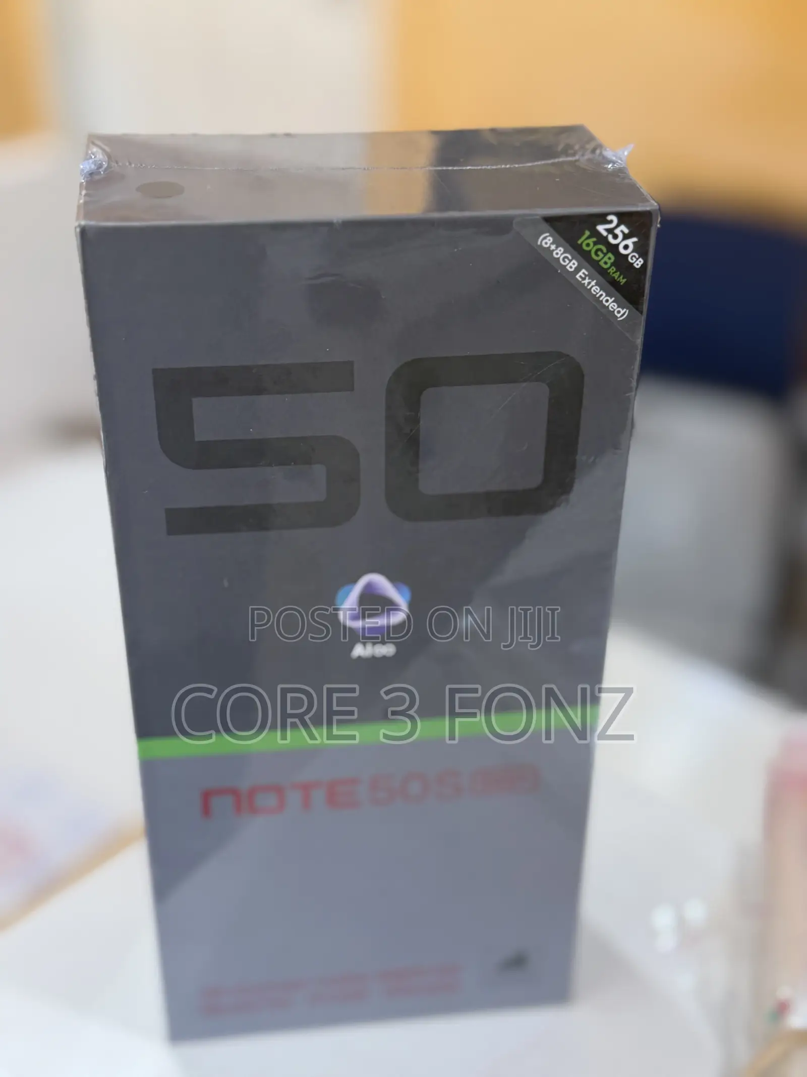 New Infinix Note 50s 256 GB Black