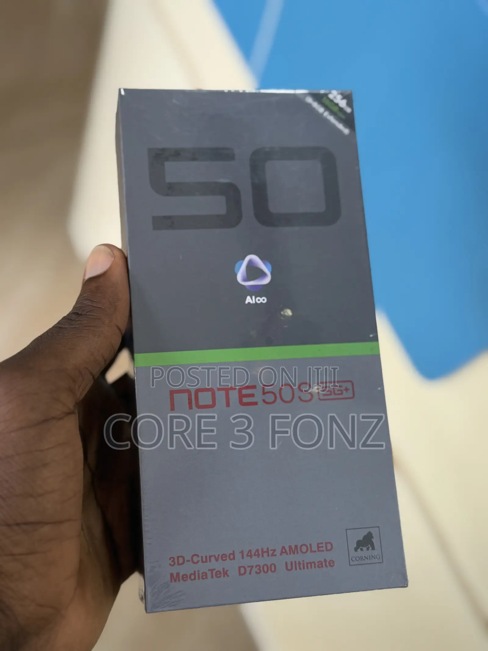 New Infinix Note 50s 256 GB Black
