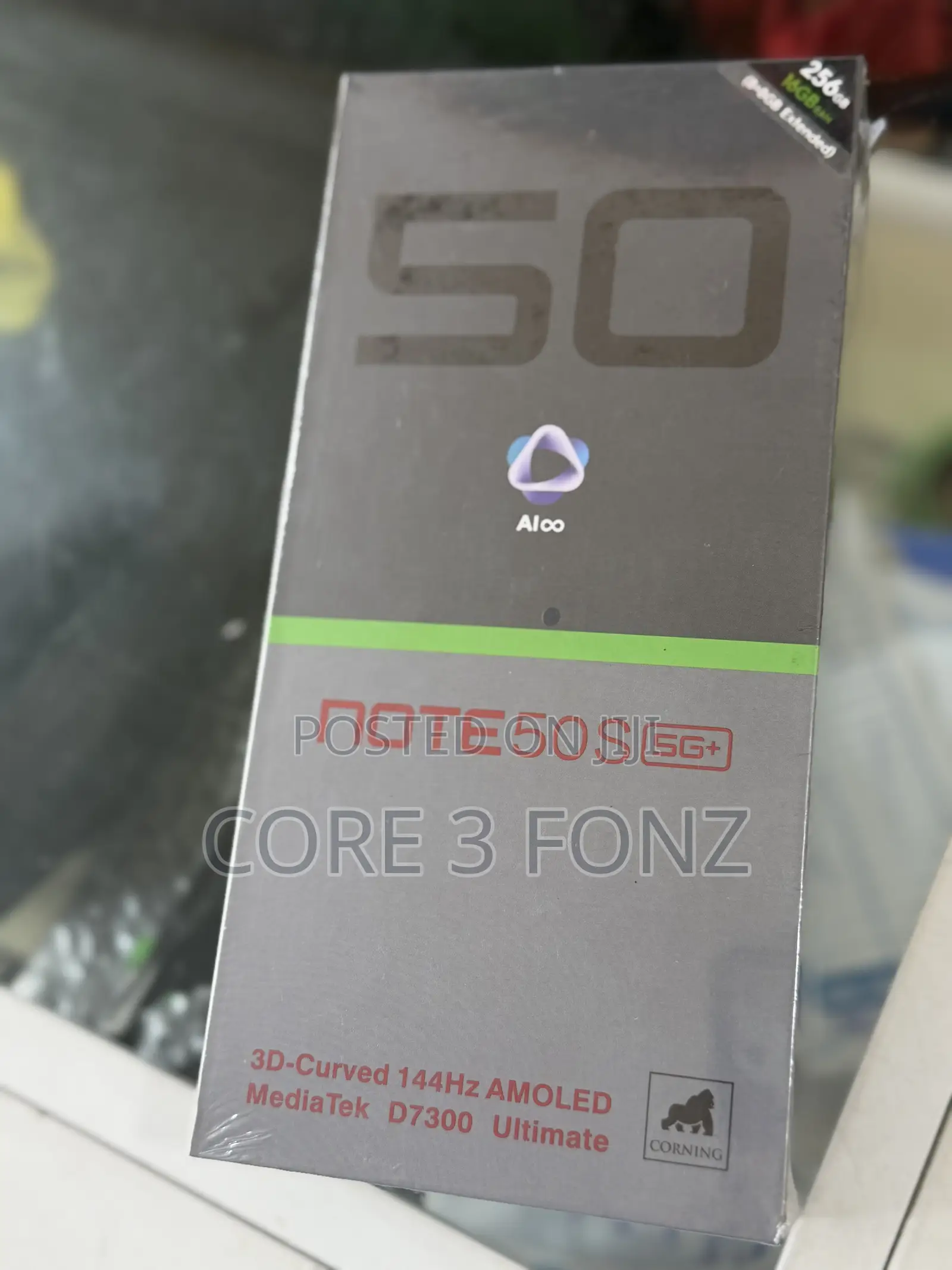 New Infinix Note 50s 256 GB Black