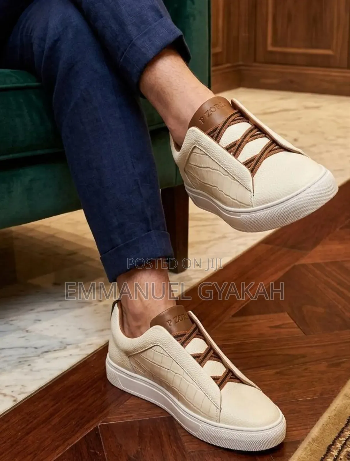 Quality Kap Zori , Polo and Santoni Sneakers