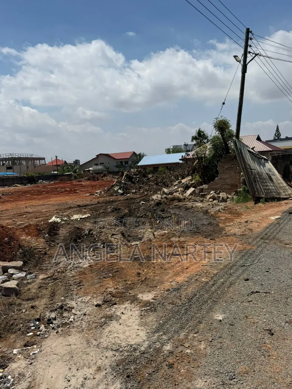 Titled Land for Sale on the 18 Road at Spintex