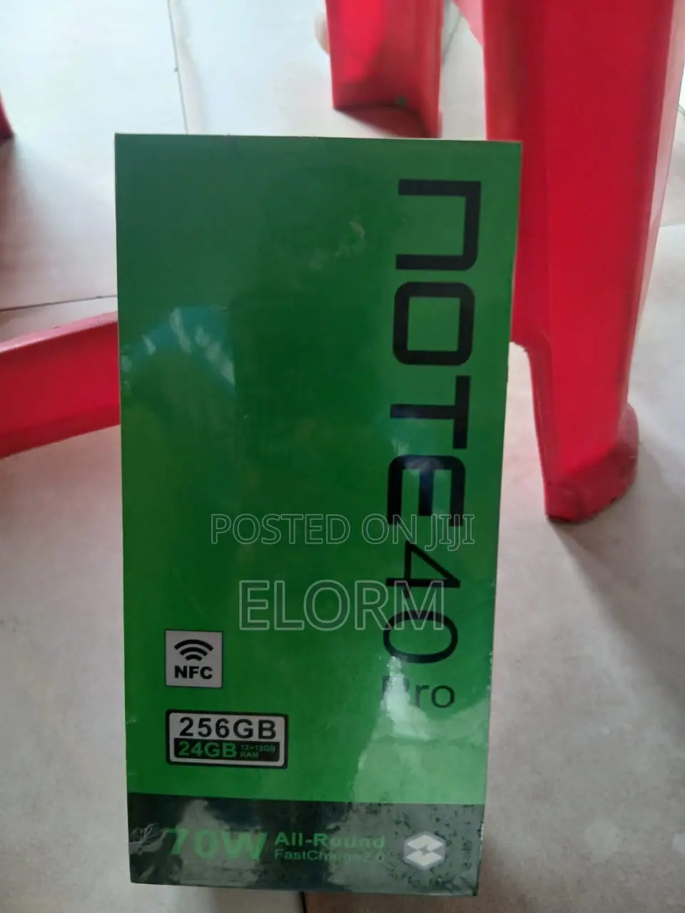 New Infinix Hot 50 256 GB Black
