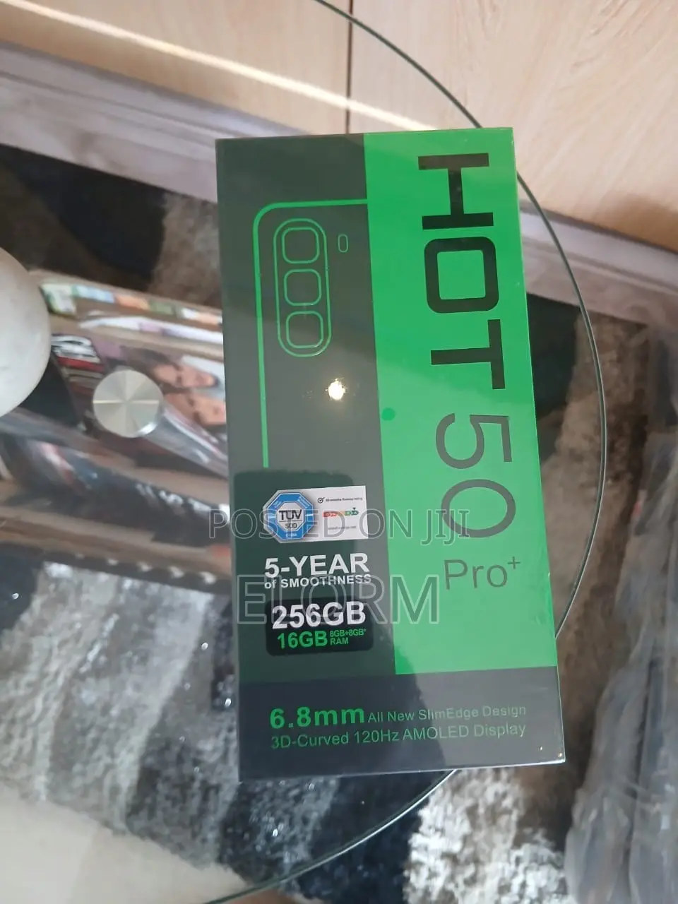 New Infinix Hot 50 256 GB Black