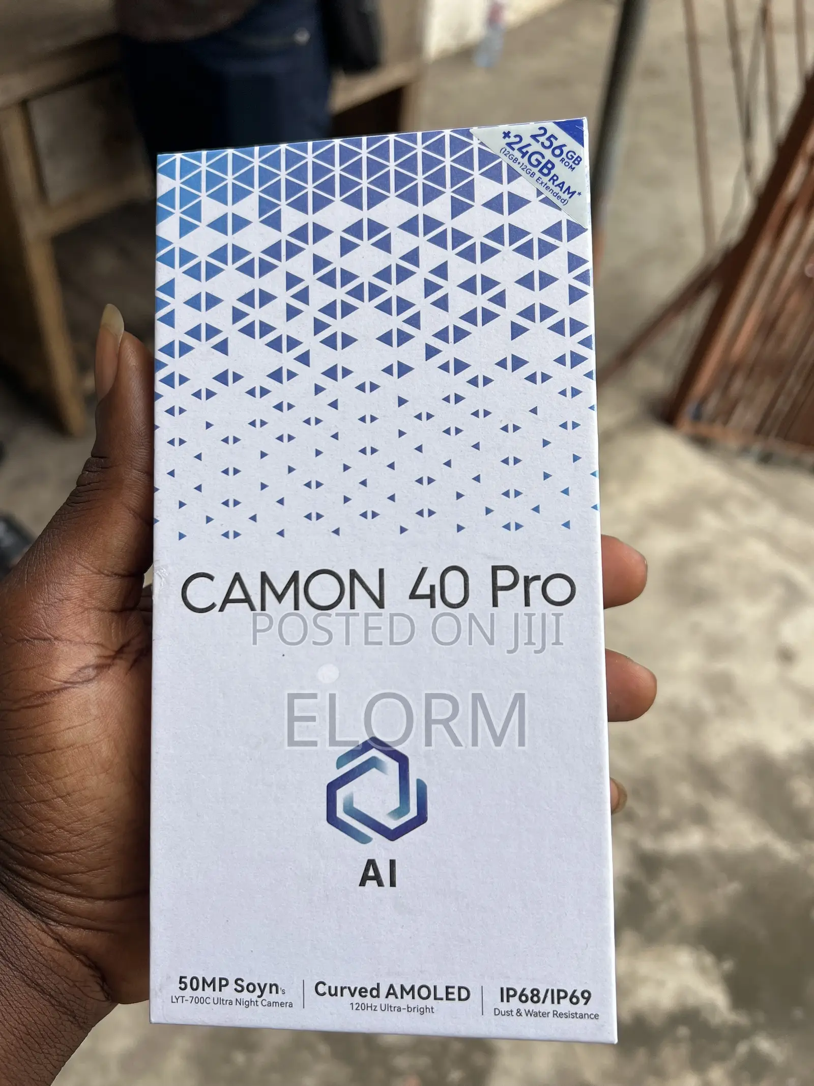 New Tecno Camon 40 Premier 5G 256 GB Black