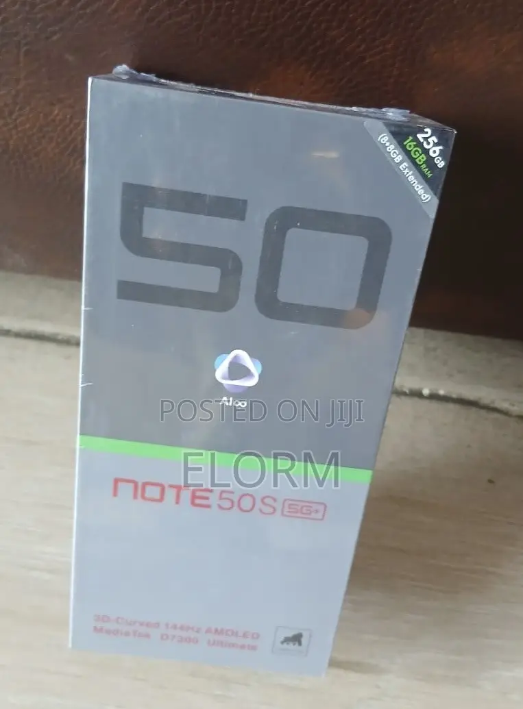 New Infinix Note 50s 256 GB Black