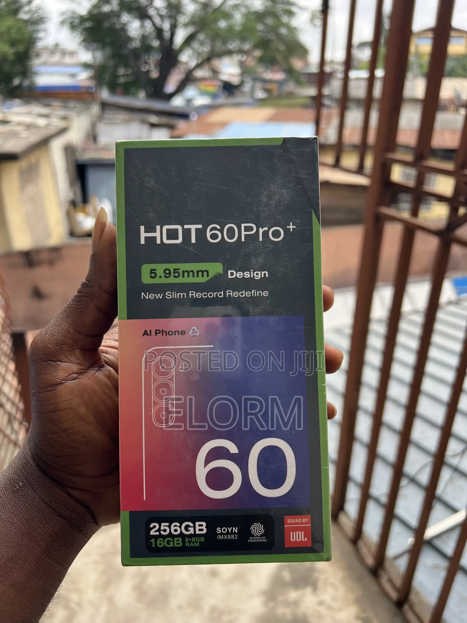 New Infinix Hot 60 Pro+ 256 GB Black