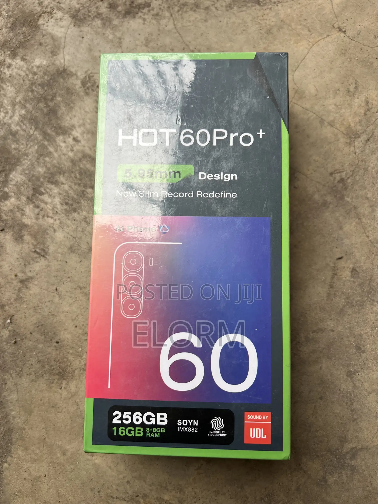 New Infinix Hot 60 Pro+ 256 GB Black