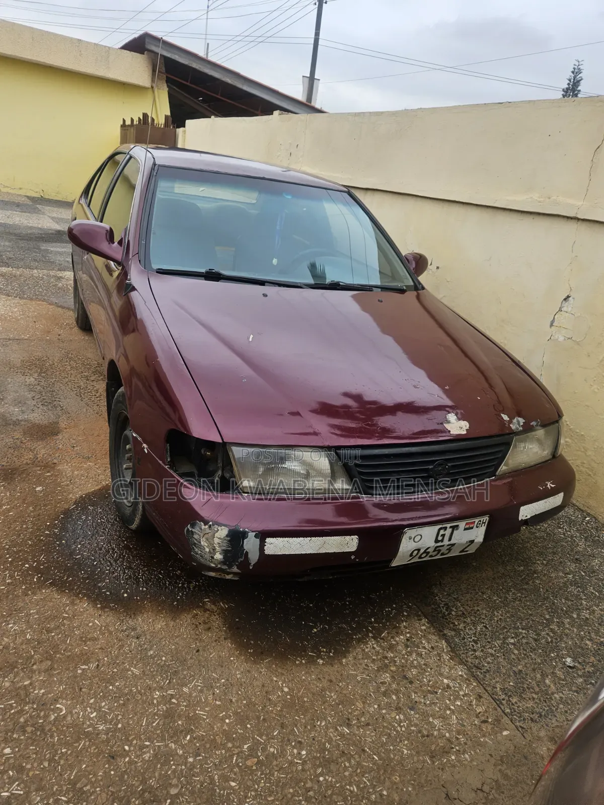 Nissan Sentra GXE 1997 Red