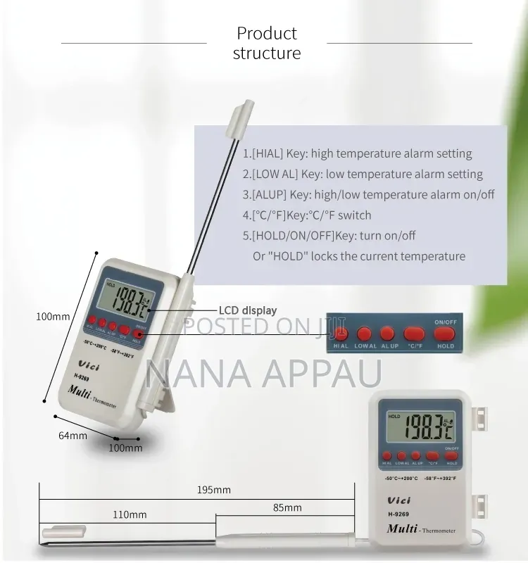 Digital Multi-Thermometer