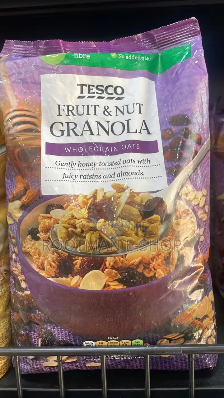 Tesco Granola – All Flavours Available