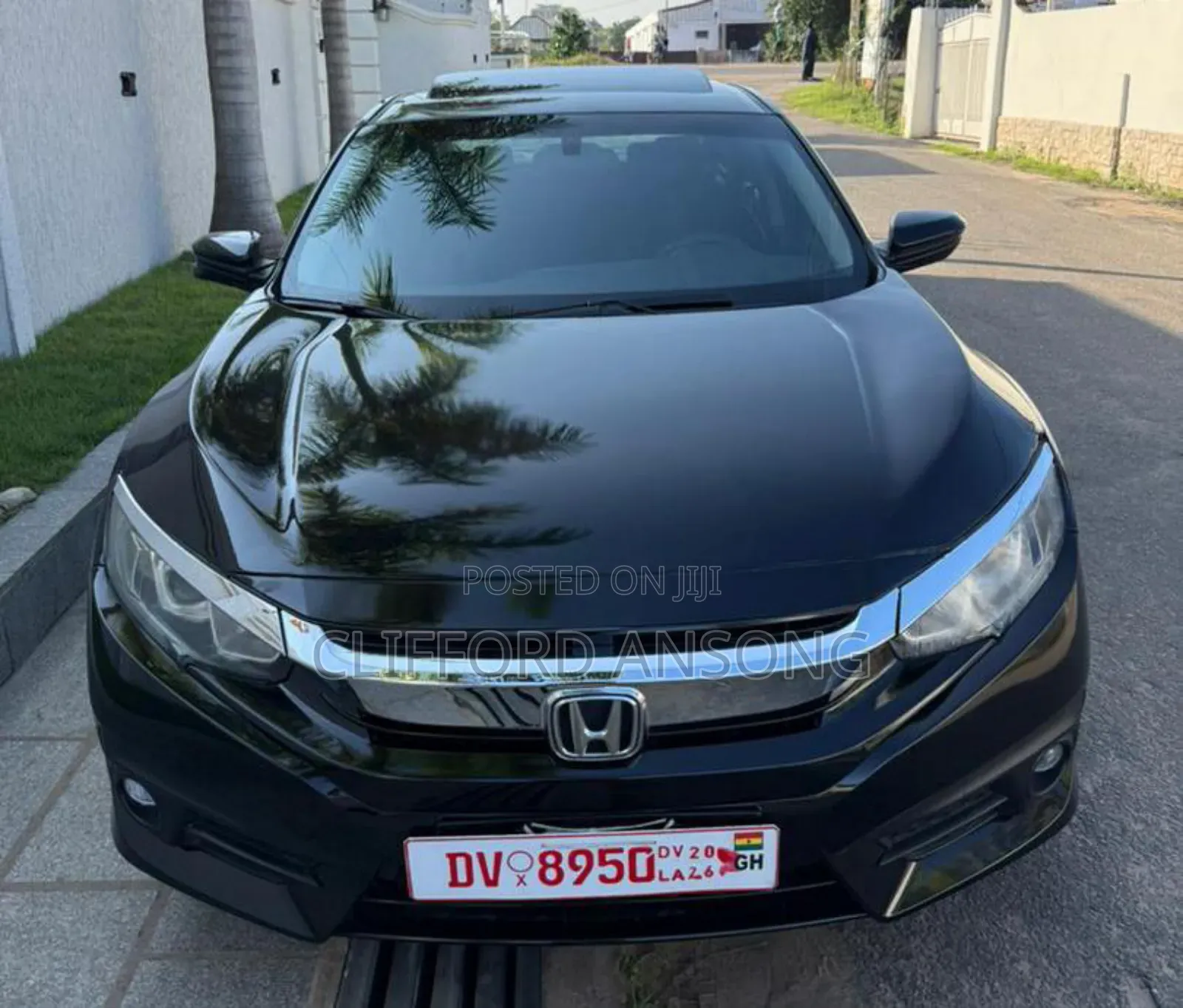 Honda Civic LX 2dr Coupe (2.0L 4cyl) 2016 Black