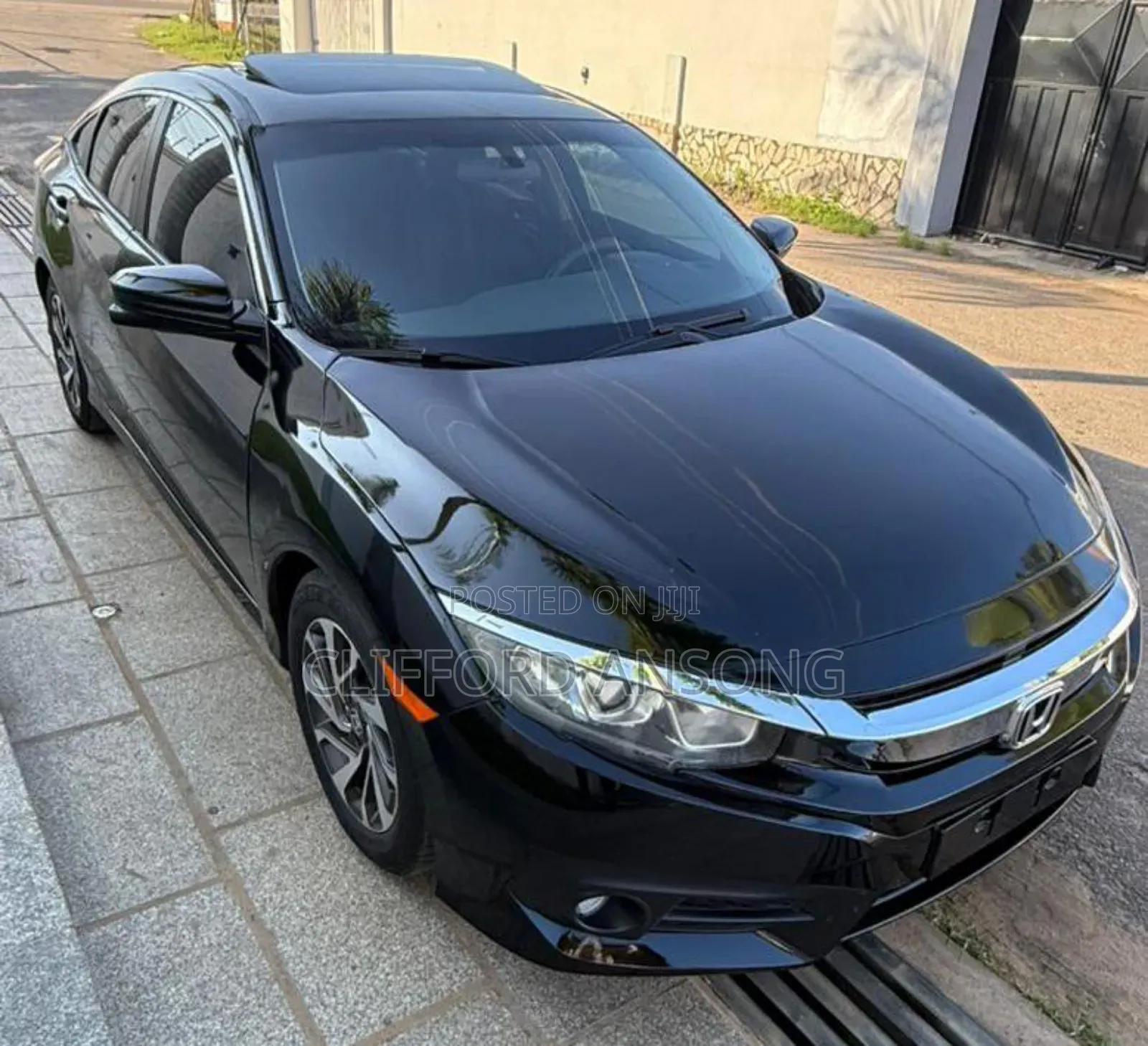 Honda Civic LX 2dr Coupe (2.0L 4cyl) 2016 Black