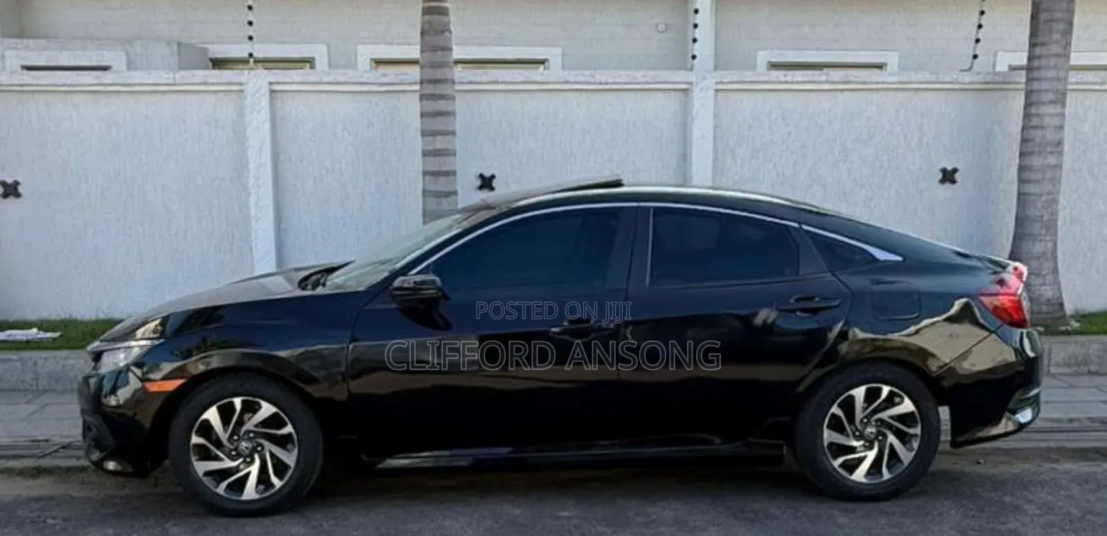 Honda Civic LX 2dr Coupe (2.0L 4cyl) 2016 Black
