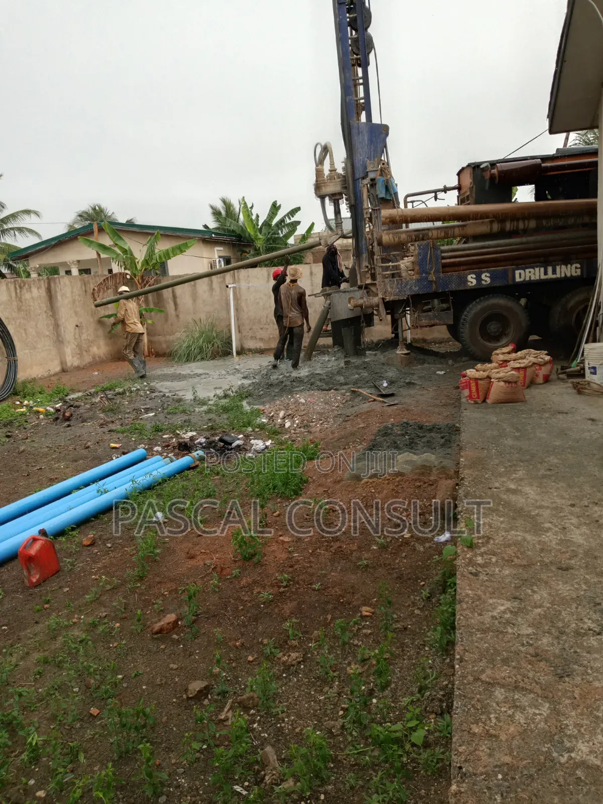 Katamanso, Apollonia, School Junction Borehole Works