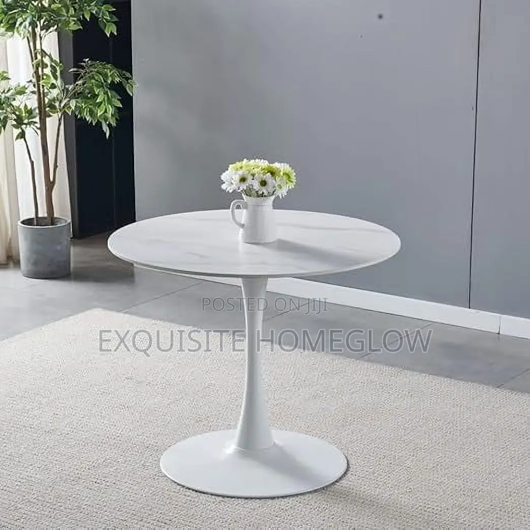 Marble Top Dining Table Available in 80cm(2-3seater)