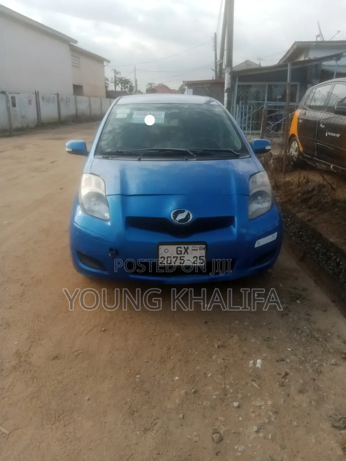 Toyota Vitz 2010 Blue
