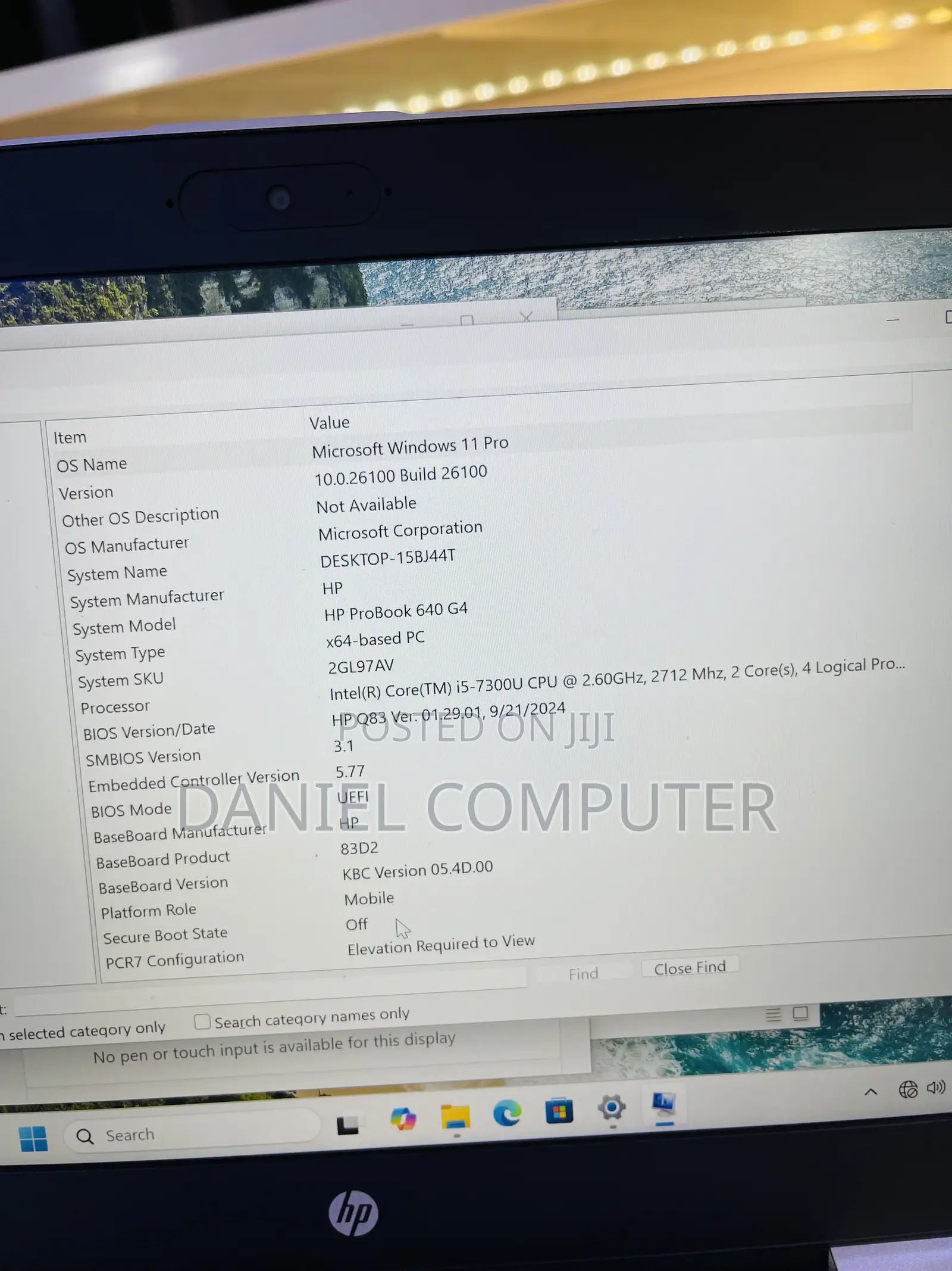 Laptop HP ProBook 640 G4 8GB Intel Core i5 SSD 256GB
