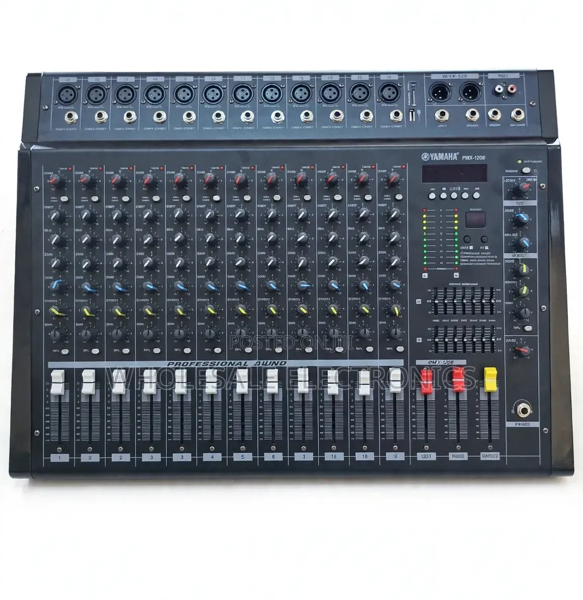 Yamaha PMX-1208 Professional 12-Channel Audio Mixer