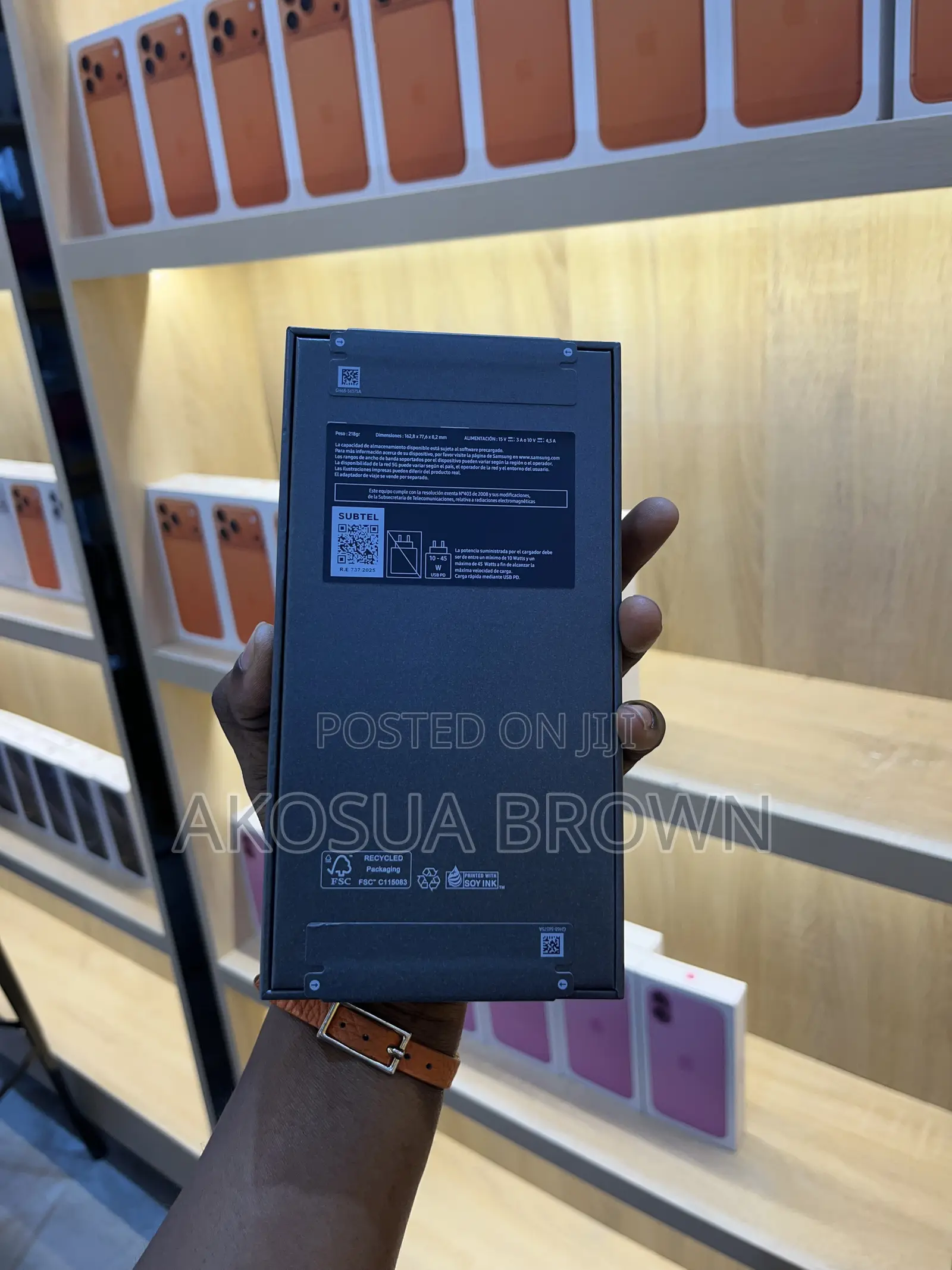 New Samsung Galaxy S25 Ultra 256 GB Black