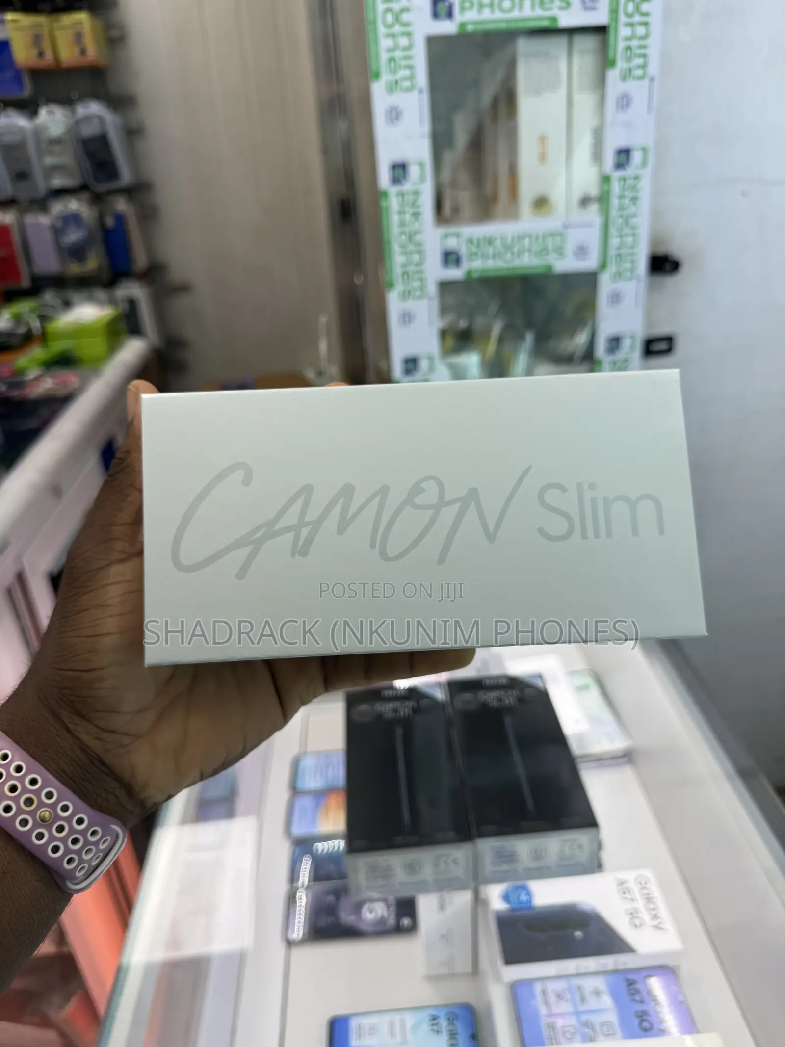 New Tecno Camon Slim 256 GB Gray