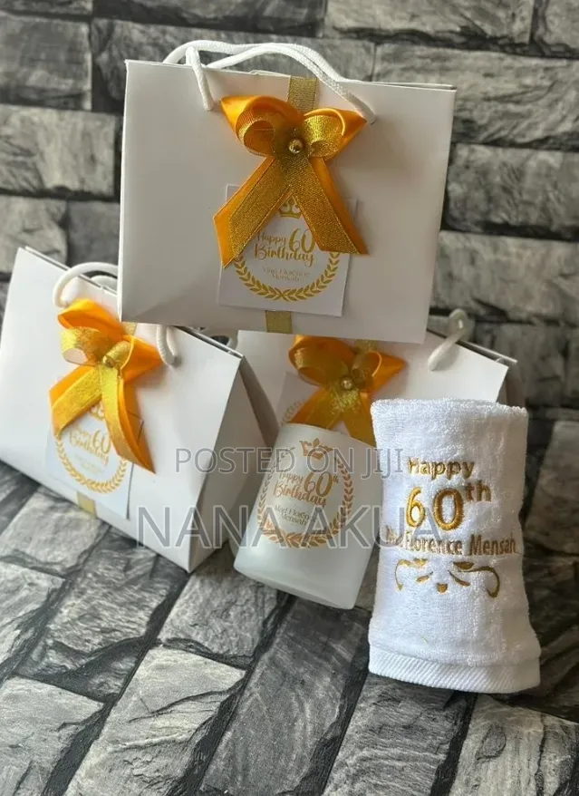 Customised Frosted Mug and Face Towel Set as Souvenir