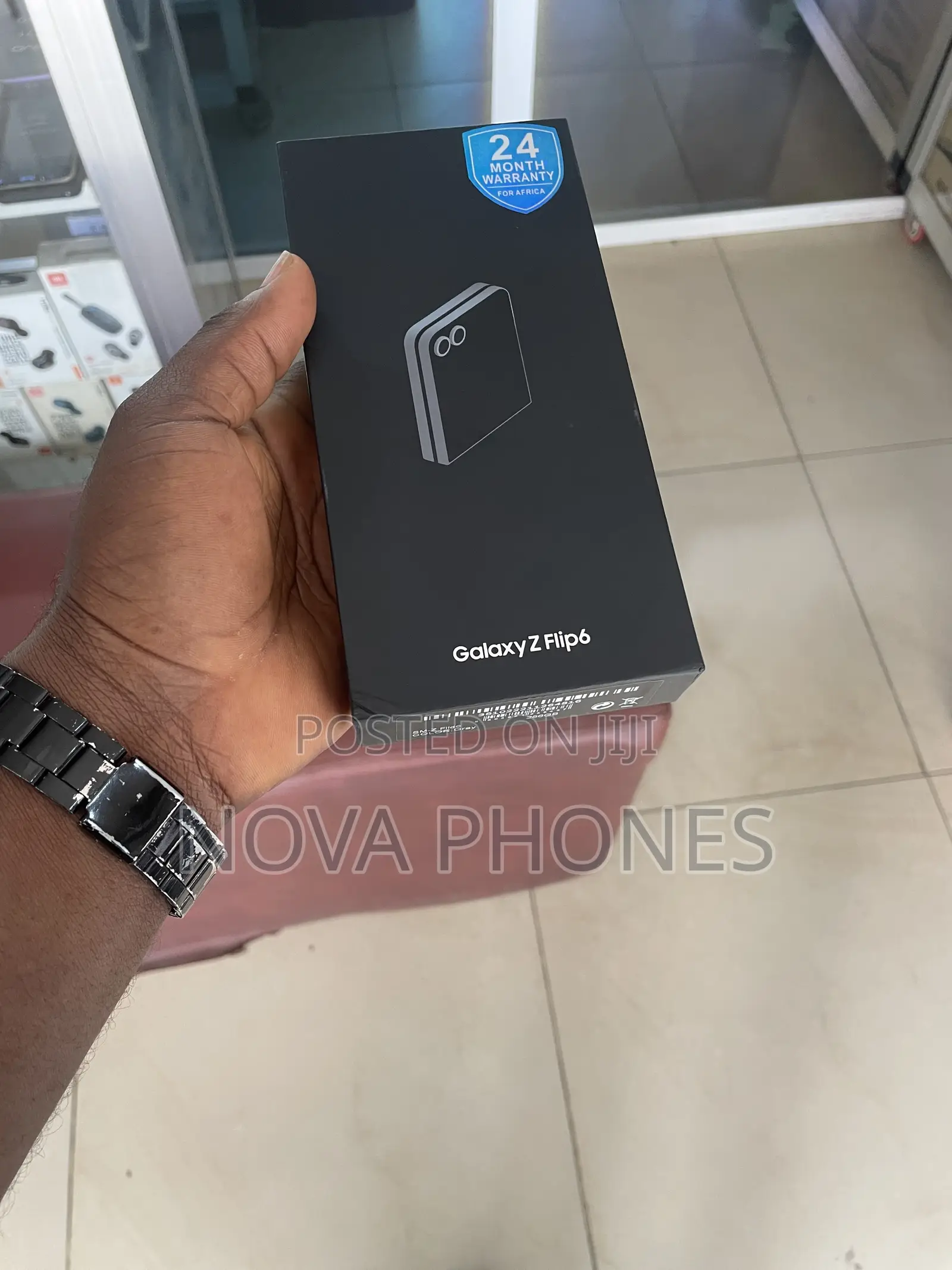 New Samsung Galaxy Z Flip6 256 GB Black