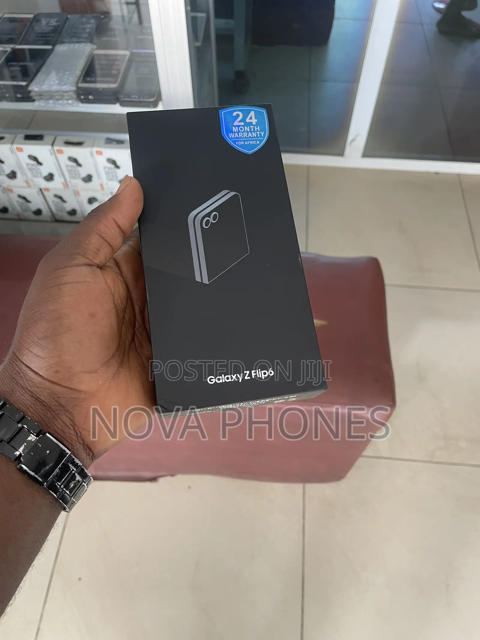 New Samsung Galaxy Z Flip6 256 GB Black