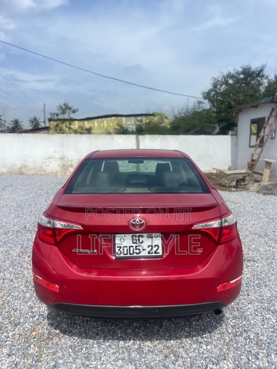 Toyota Corolla 2015 Red