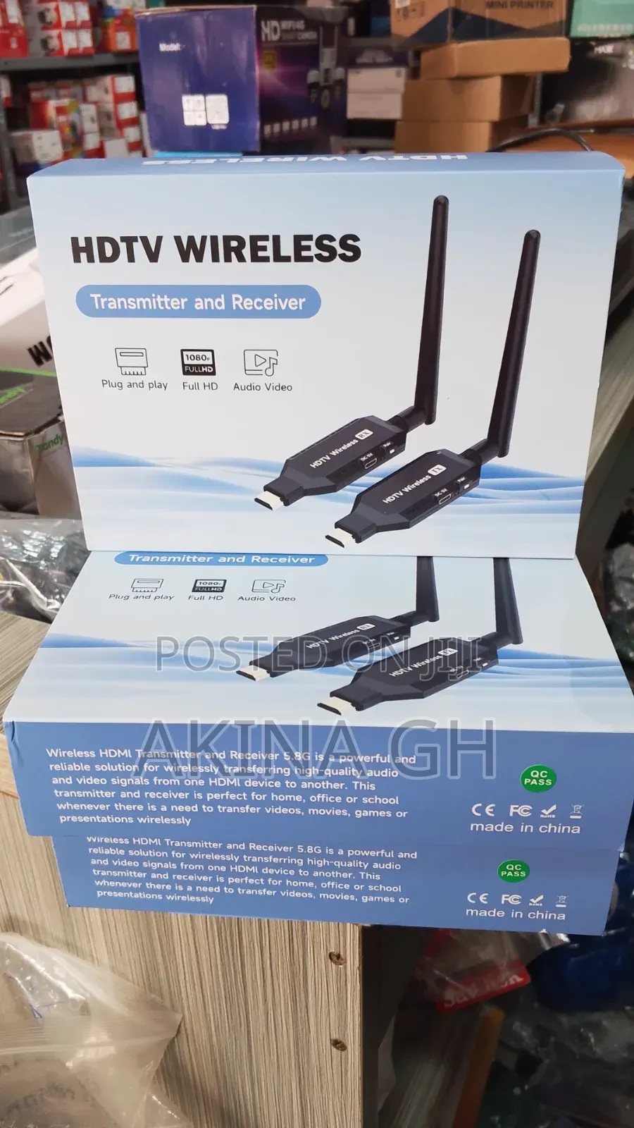 50m 1x2 Wireless HDMI