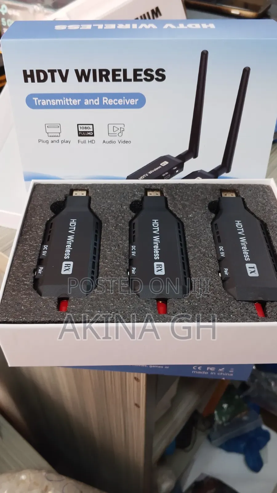 50m 1x2 Wireless HDMI