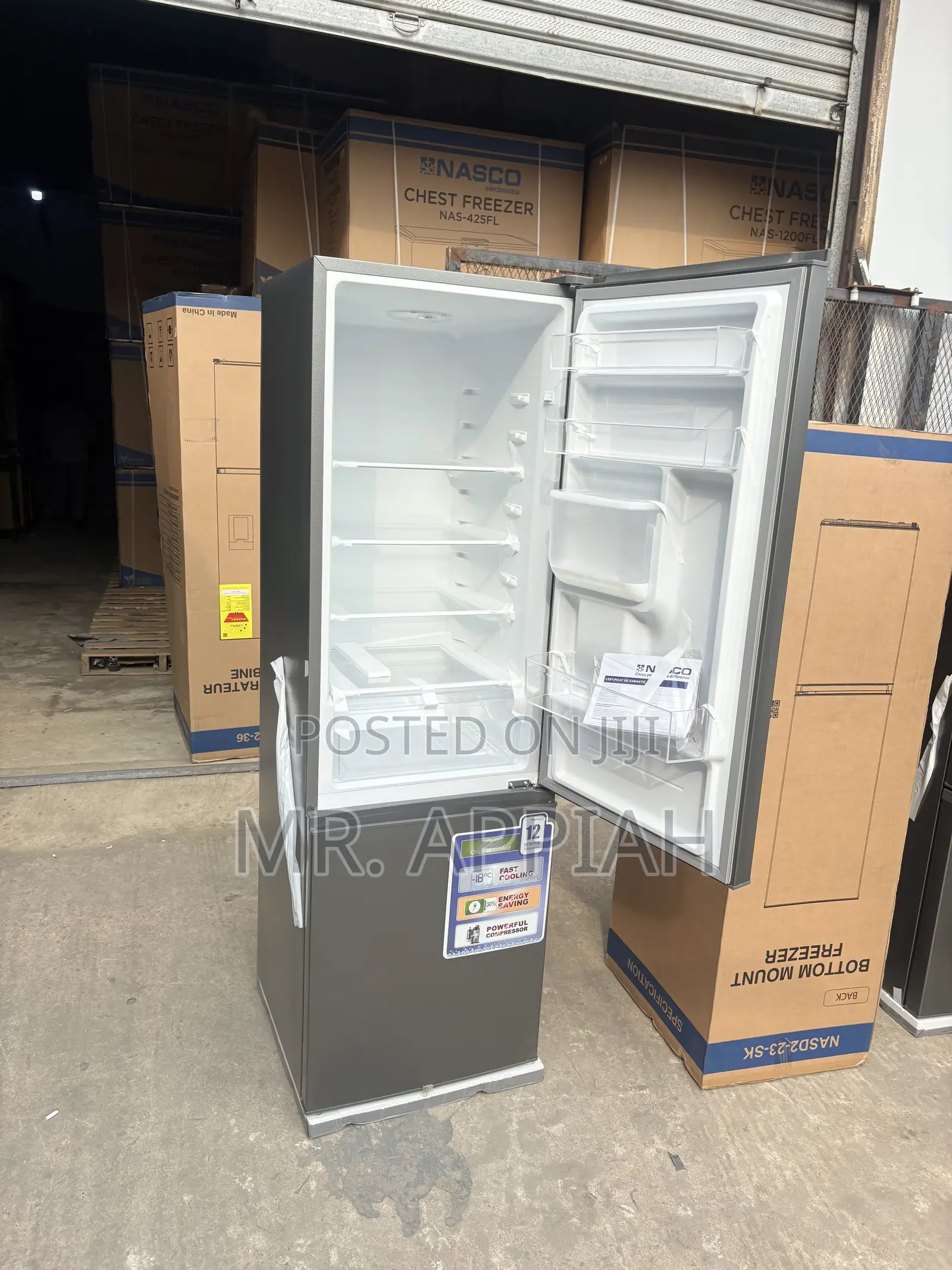 Purchase Classic Nasco Nasd2-23sk 170L Bottom Freezer Fridge(Gray)