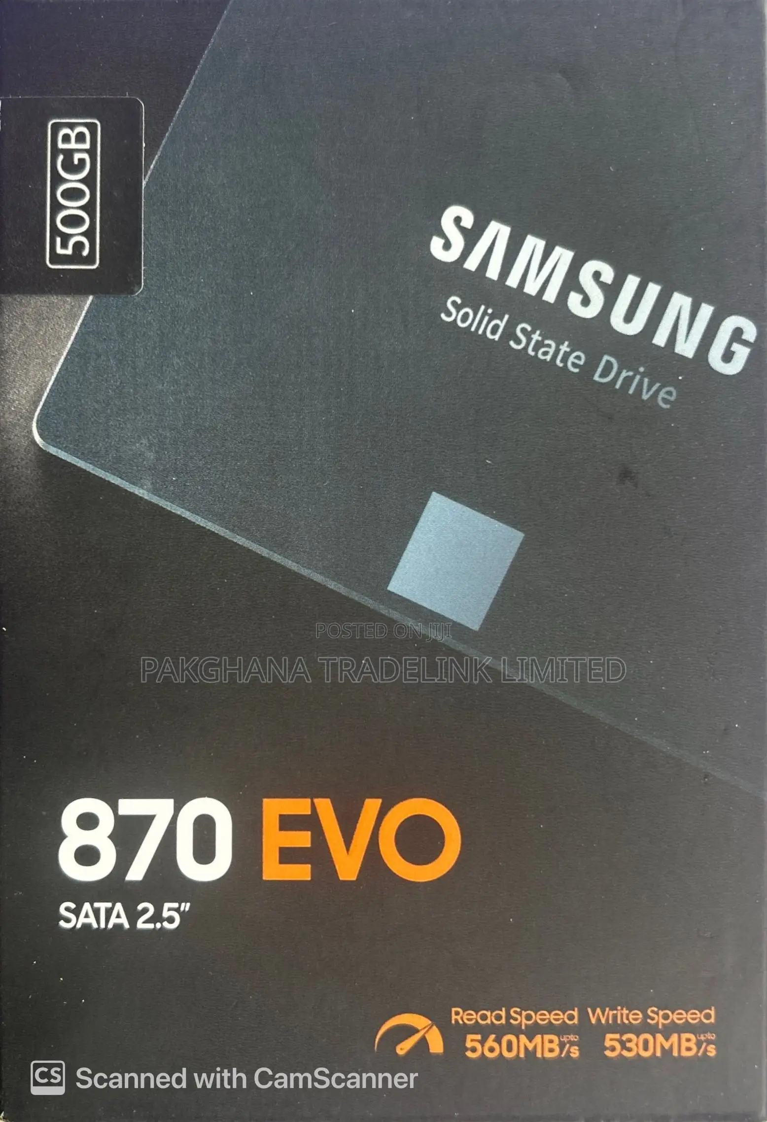 Samsung 500 GB Sata SSd