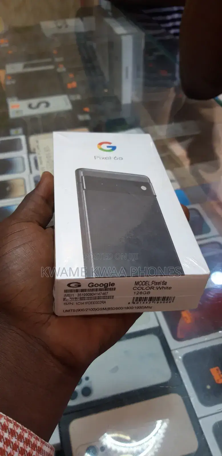 New Google Pixel 6a 128 GB Black
