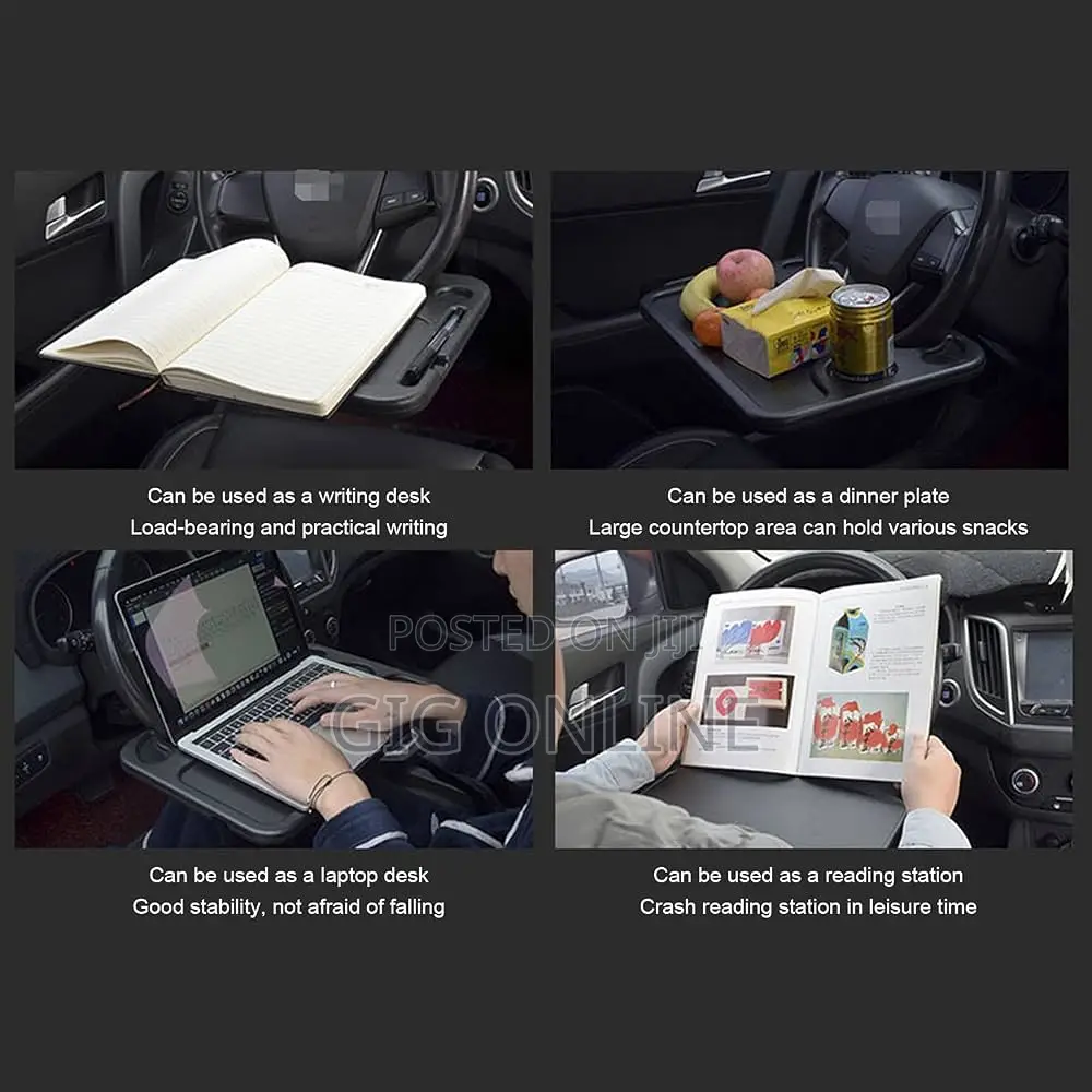 Car Laptop Steering Wheel Tray