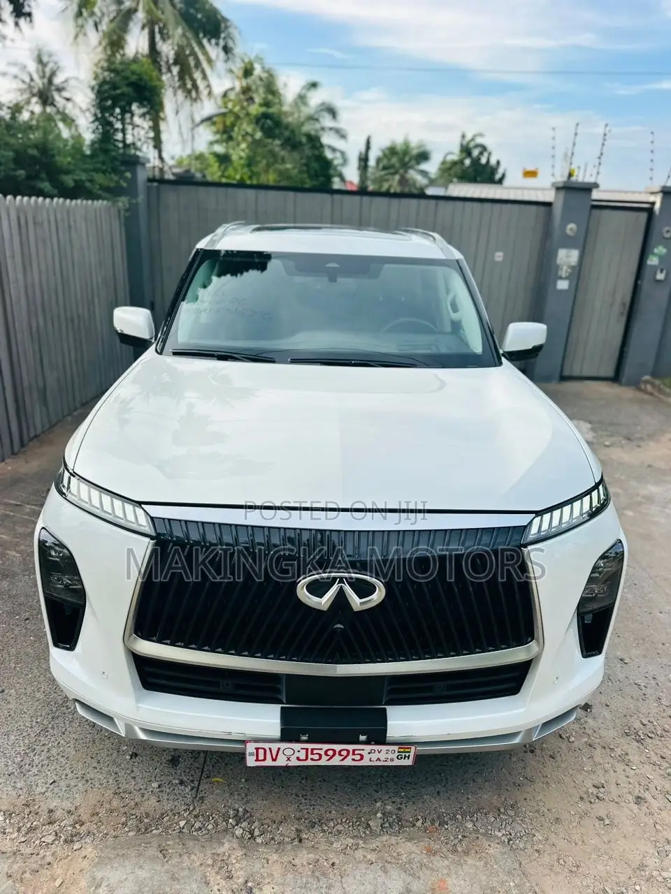 Infiniti QX80 PURE 4WD 2026 White