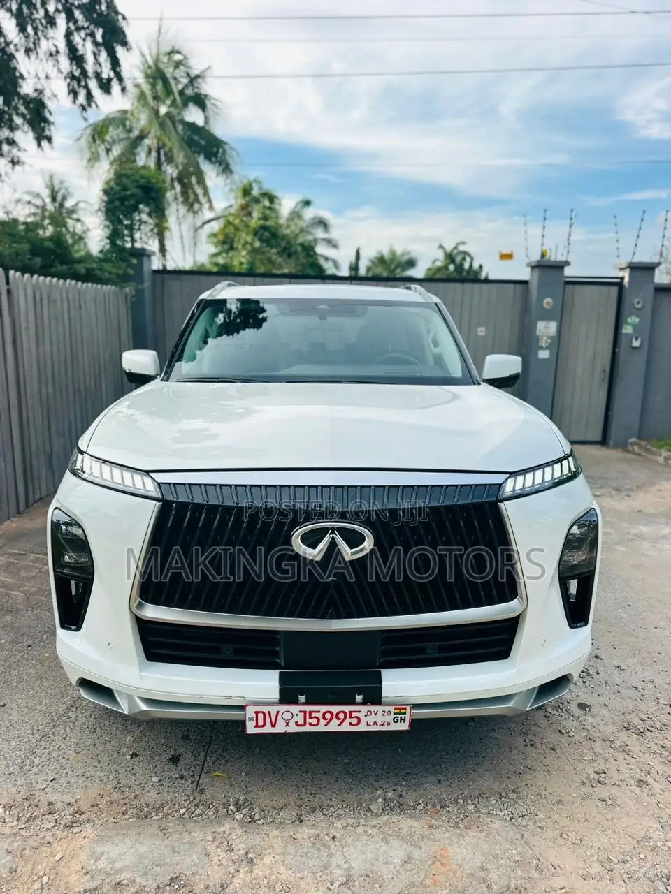 Infiniti QX80 PURE 4WD 2026 White