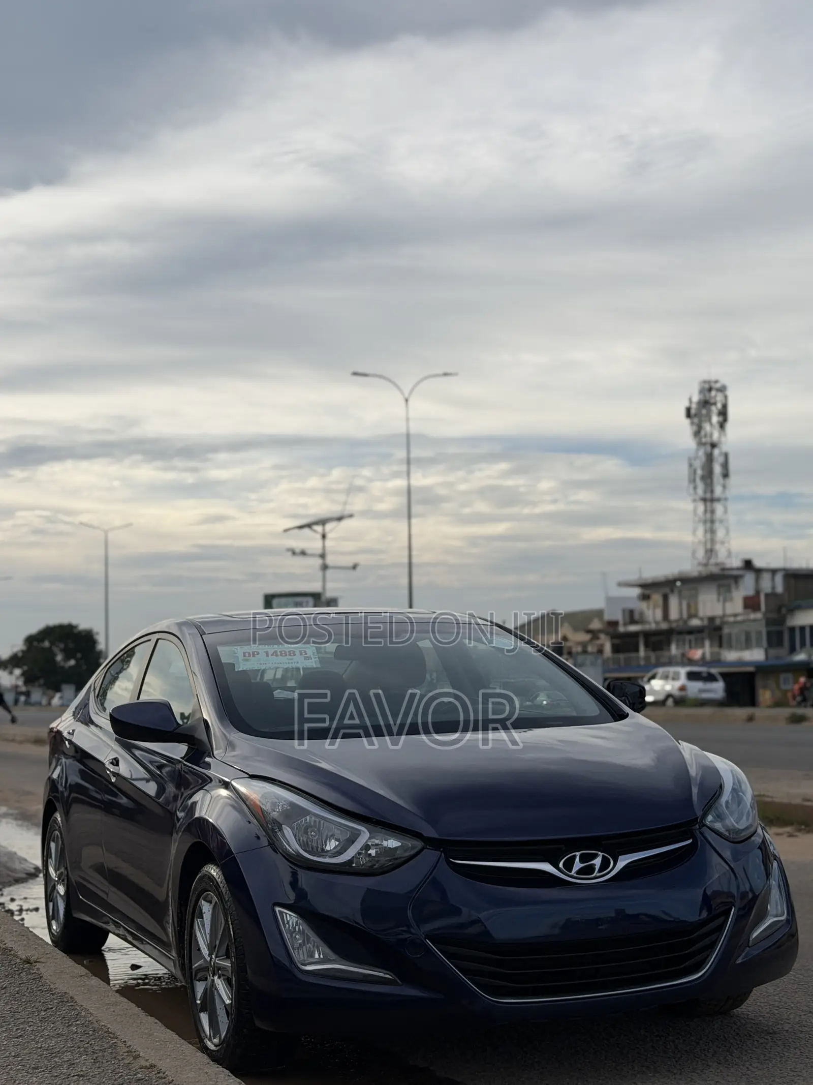 Hyundai Elantra GLS Sedan FWD (1.8L 4cyl 6A) 2013 Blue