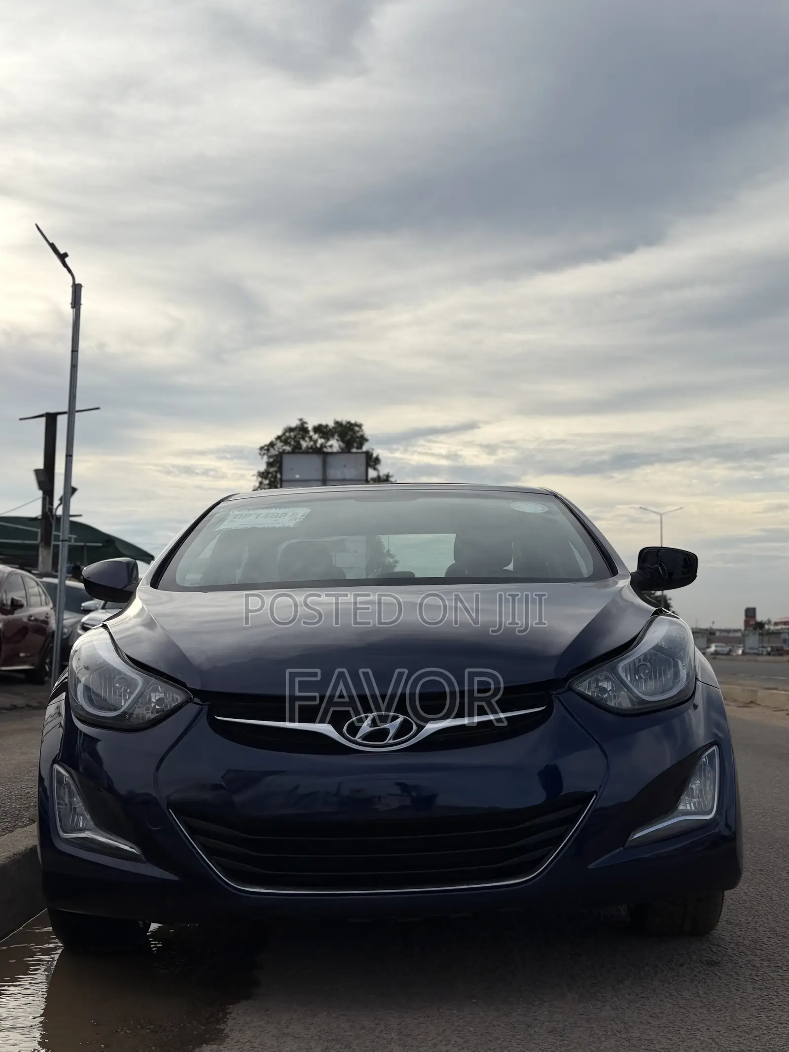 Hyundai Elantra GLS Sedan FWD (1.8L 4cyl 6A) 2013 Blue